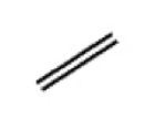 Symbole faille rocheuse