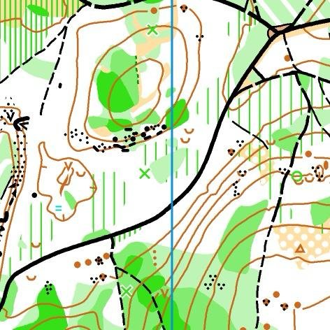 Extrait de carte - Étape 1