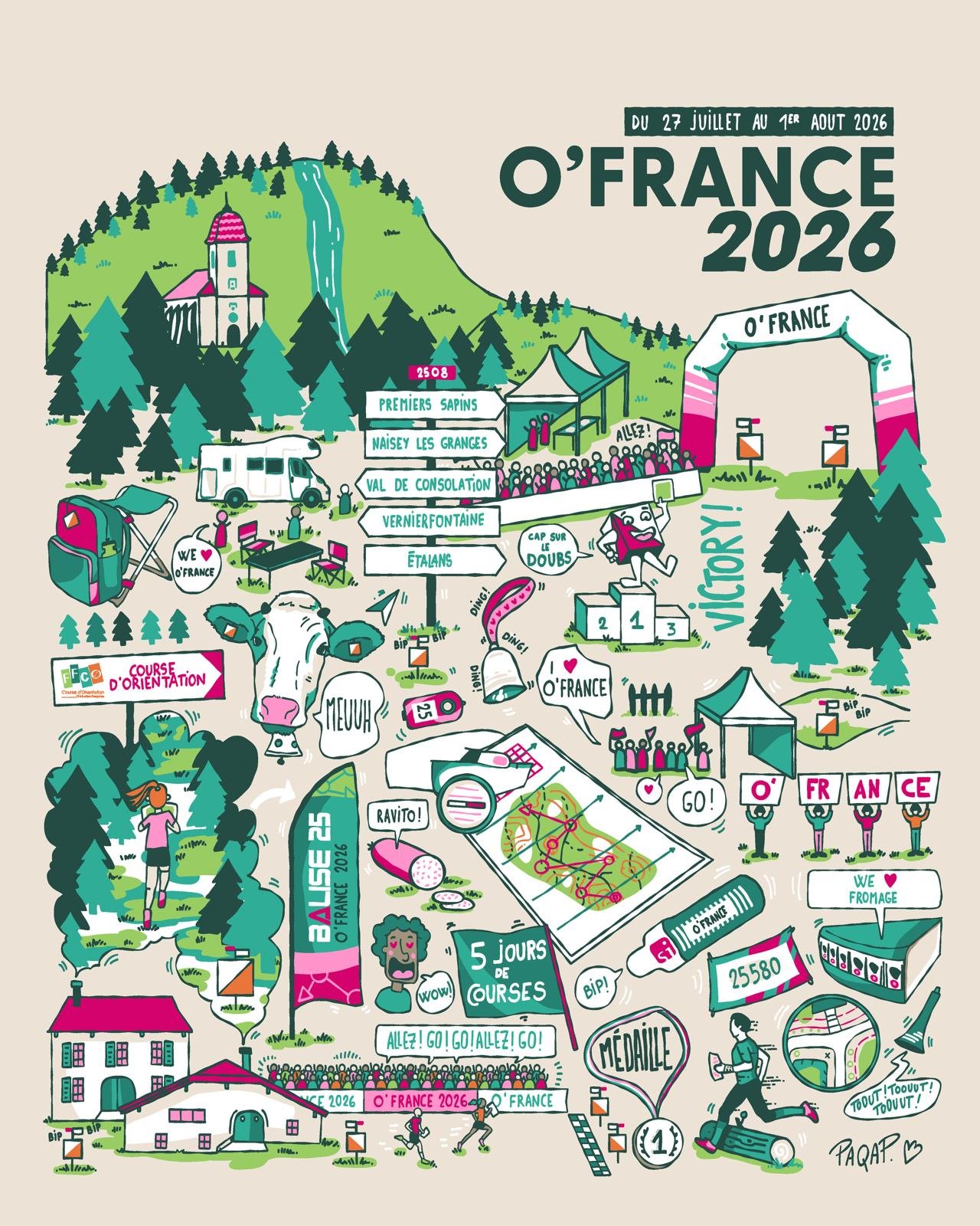 Official poster O'France 2026