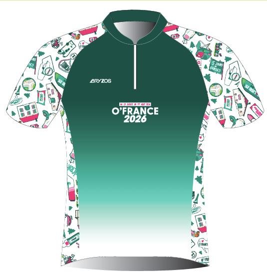 O'France 2026 official jersey