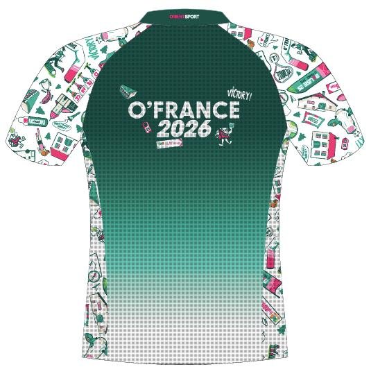 O'France 2026 official jersey